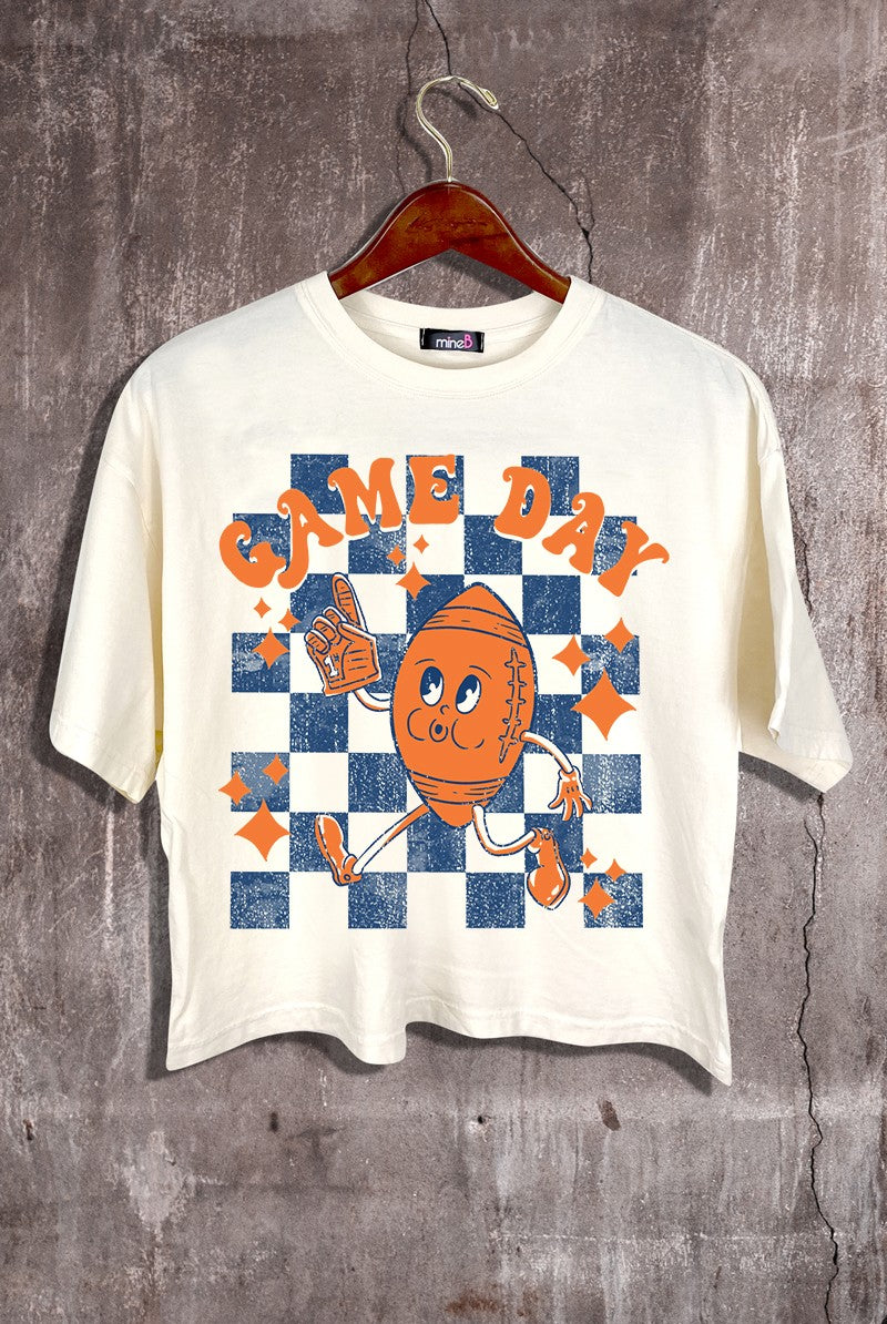 GAME DAY CROP TEE