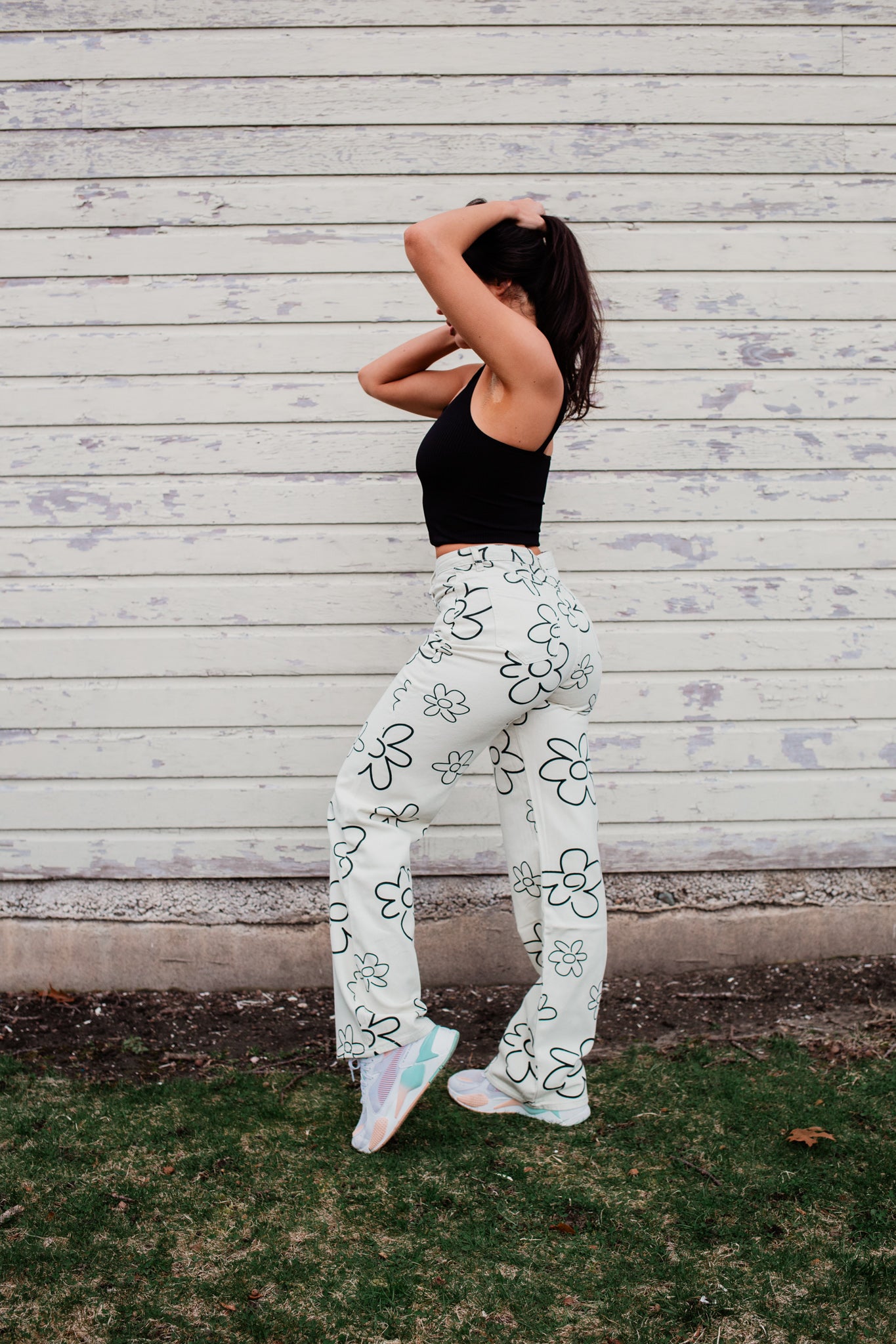 THE DAISY PRINTED PANTS